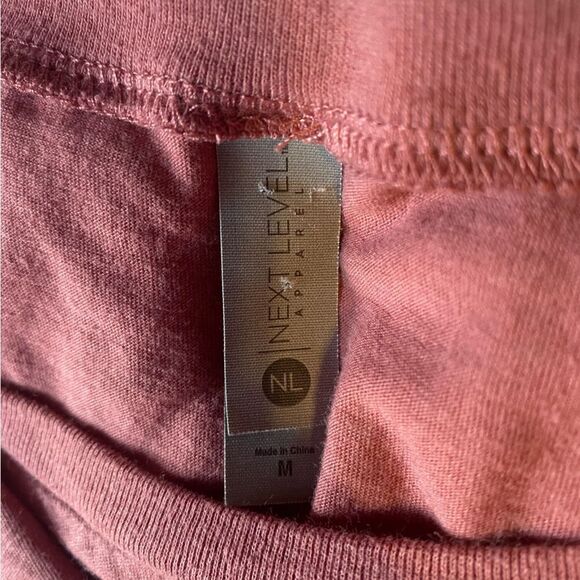 Next Level Dusty Rose Muscle Tank “Every Rose Has It’s Thorns” - Picture 5 of 5